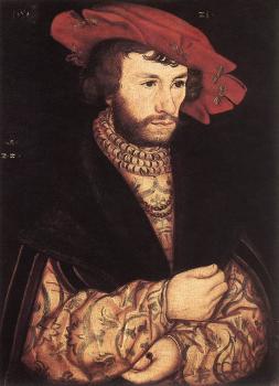 Lucas Il Vecchio Cranach : Portrait of a Young Man